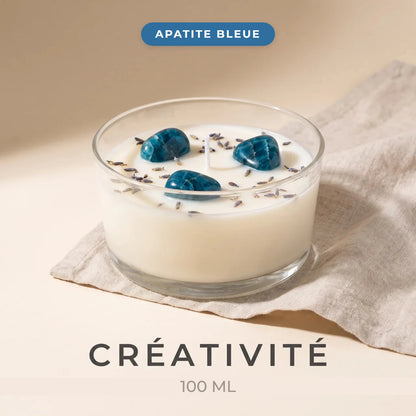 Bougie Rituelle aux Pierres