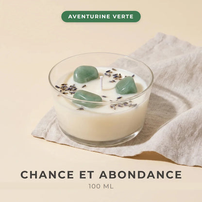Bougie Rituelle aux Pierres